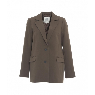 Blazer classico Evie verde scuro