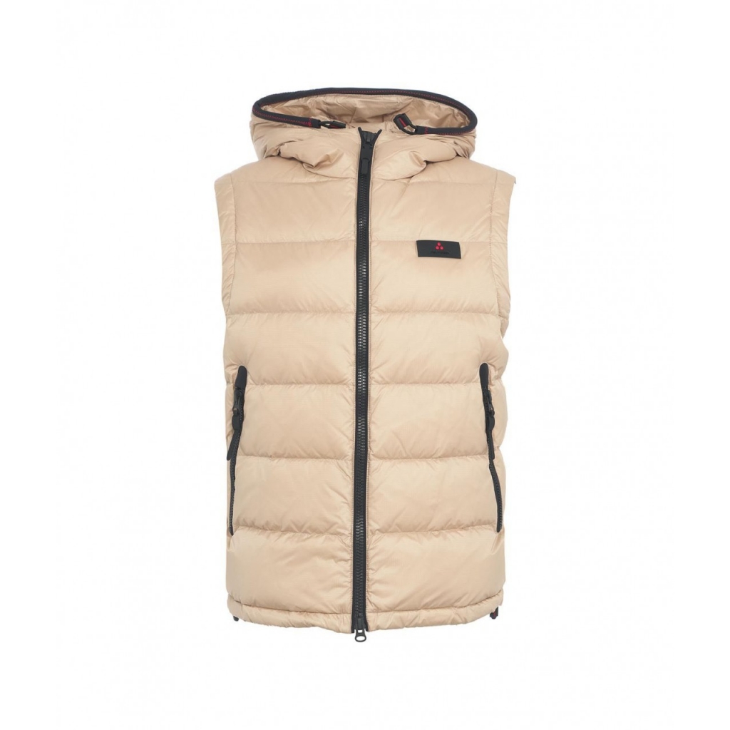 Gilet in ripstop Donoma crema