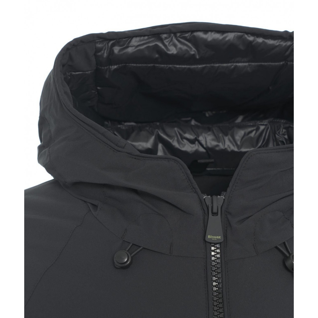 Giacca softshell imbottita nero