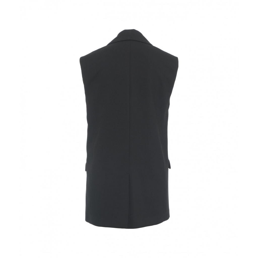 Gilet oversize nero