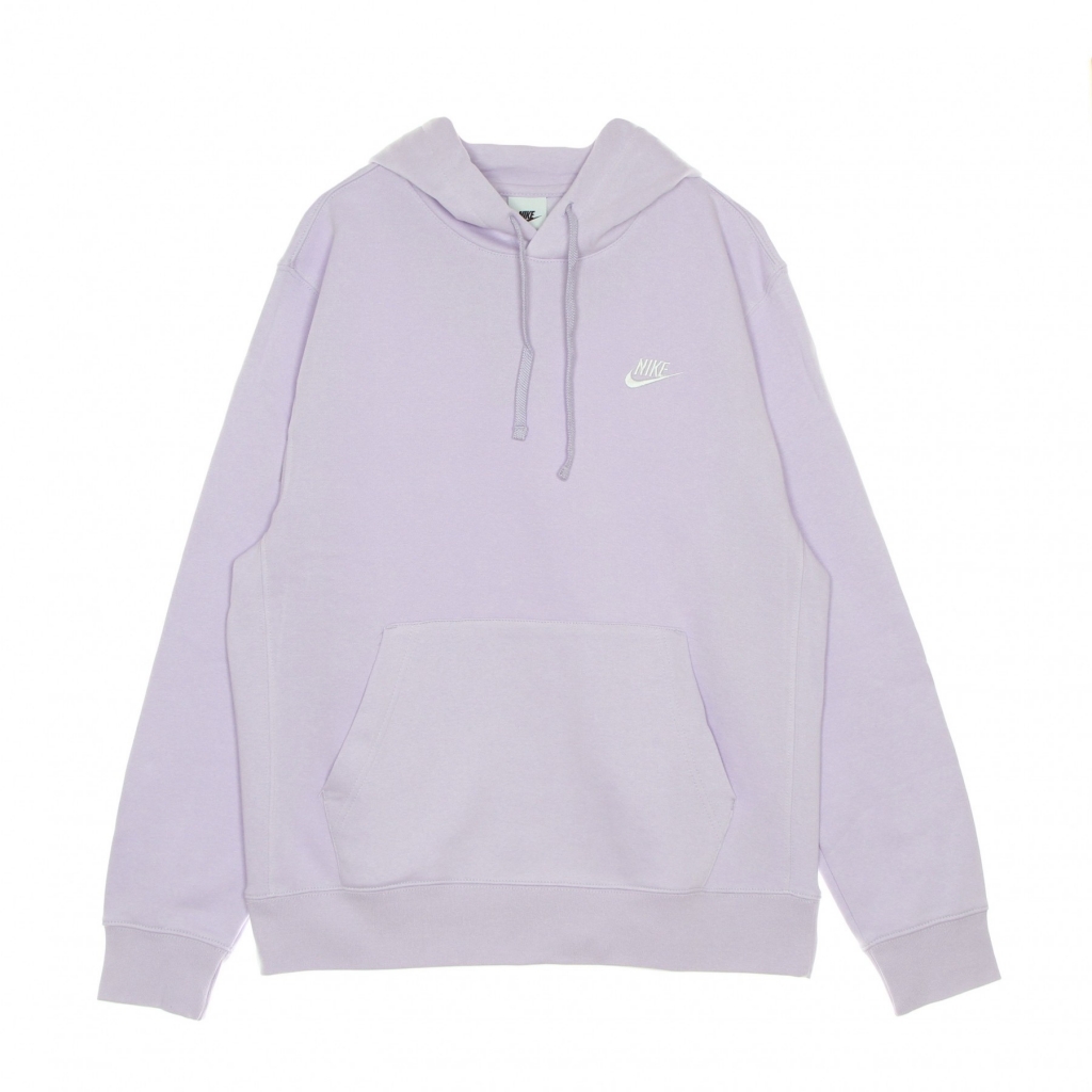 felpa cappuccio uomo club hoodie po bb VIOLET FROST