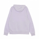 felpa cappuccio uomo club hoodie po bb VIOLET FROST