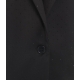 Blazer aus Twill mit Strass Schwarz