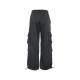 Pantaloni cargo da jogging nero