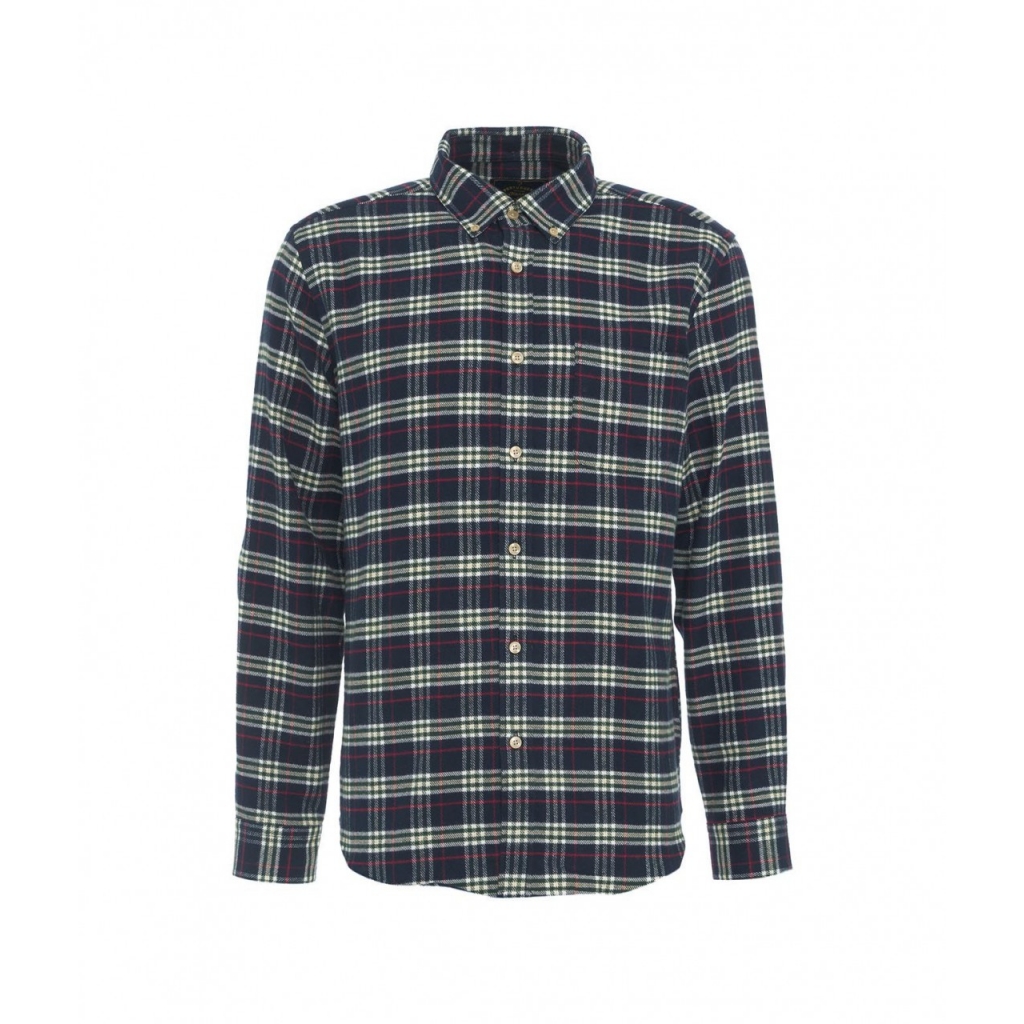 Camicia lumberjack Lamo blu scuro