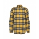 Camicia lumberjack Faru giallo