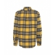 Camicia lumberjack Faru giallo