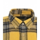 Camicia lumberjack Faru giallo