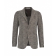 Blazer glencheck marrone