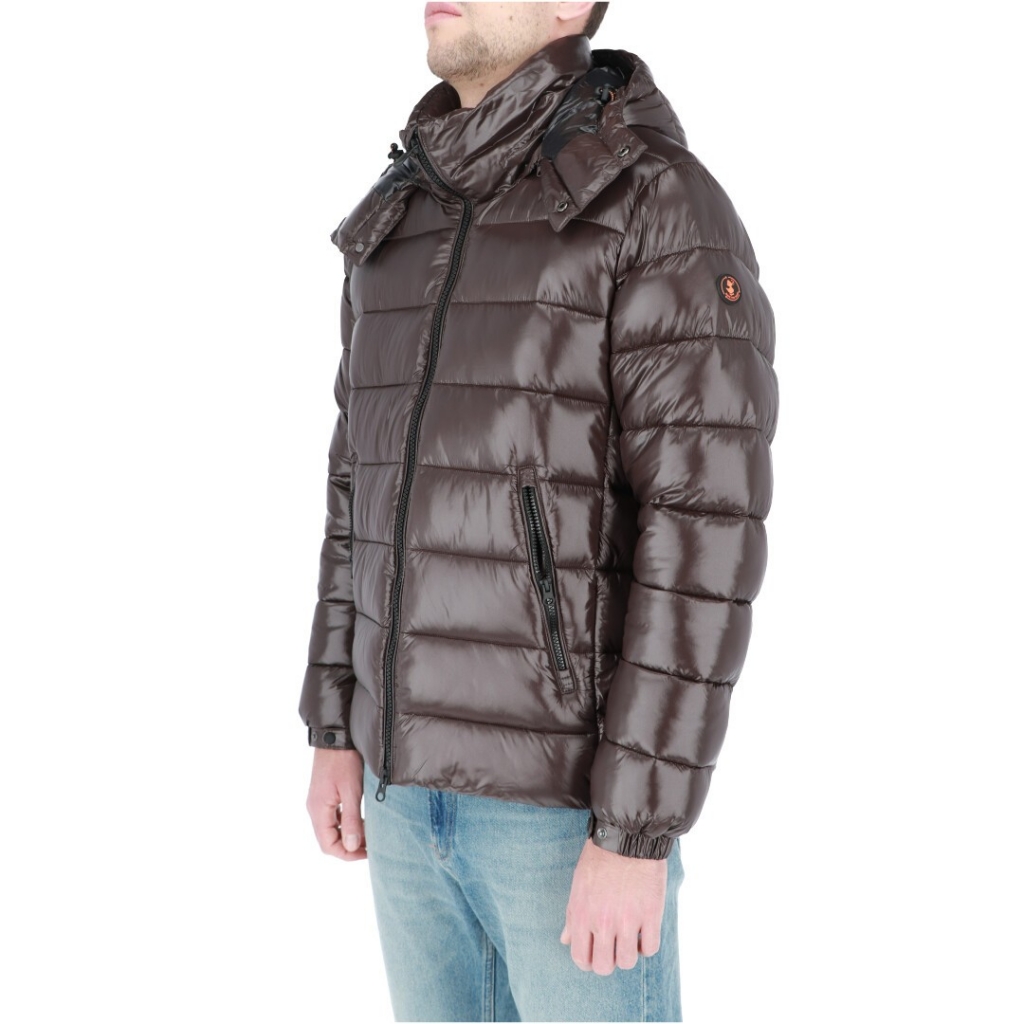 Gilet Save The Duck Uomo Florian Love 19 BROWN BLACK