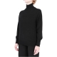 Maglia ScotchSoda Donna Core Roll Neck RelaX Pull BLACK