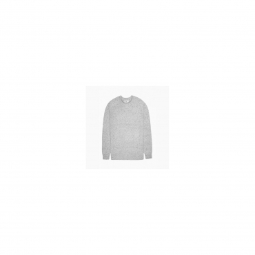 maglione uomo reell sweater wool knitted speckle grey unico