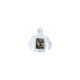 felpa cappuccio zip uomo dyseone sweatshirt hoody zip gangster love white unico