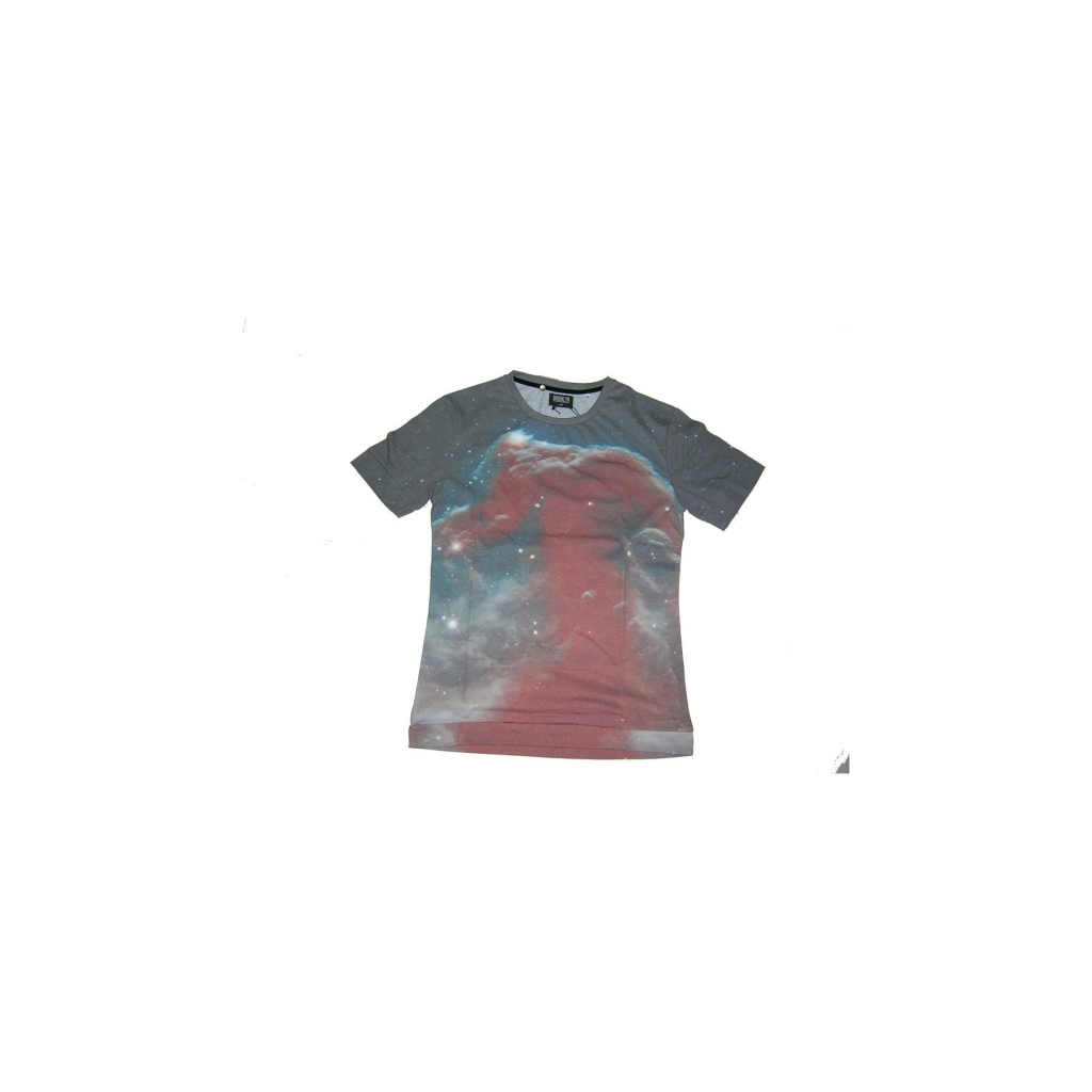 maglietta uomo brooklyn haze t-shirt galaxy milky way all over unico