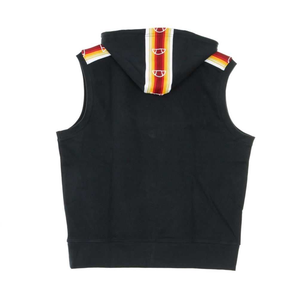 felpa leggera cappuccio smanicata uomo hoodie sleeveless SKY CAPTAIN