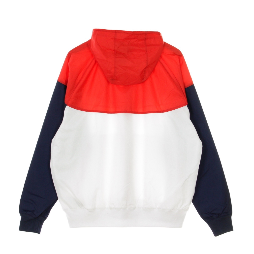 giacca a vento uomo he wr jkt hd WHITE/UNIVERSITY RED/MIDNIGHT NAVY/WHITE