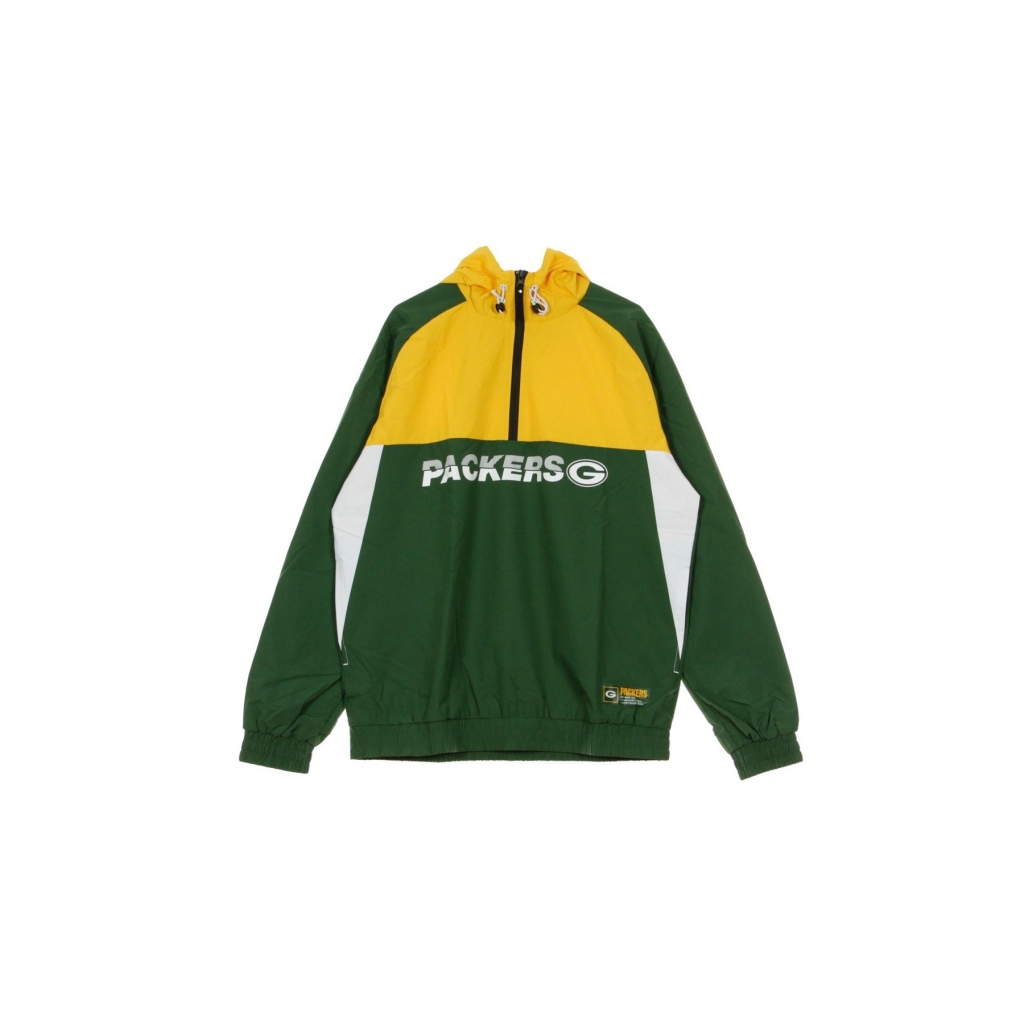 giacca a vento infilabile uomo nfl colour block windbreaker grepac ORIGINAL TEAM COLORS