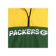 giacca a vento infilabile uomo nfl colour block windbreaker grepac ORIGINAL TEAM COLORS