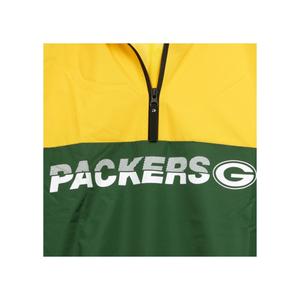 giacca a vento infilabile uomo nfl colour block windbreaker grepac ORIGINAL TEAM COLORS