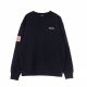 felpa leggera girocollo uomo ne script crew new era NAVY