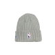 cappello uomo nba 20 draft knit oklthu HEATHER GREY/ORIGINAL TEAM COLORS