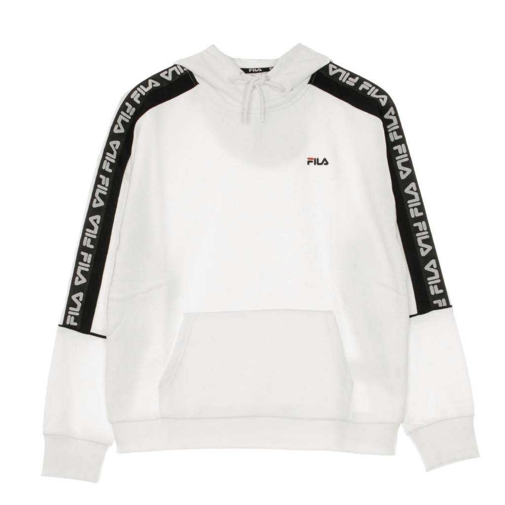 felpa leggera cappuccio donna tavora hoody BRIGHT WHITE/BLACK