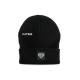 cappello uomo logo fold beanie BLACK