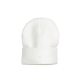 cappello uomo logo fold beanie WHITE