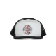 cappellino visiera piatta uomo truck co mesh WHITE/BLACK