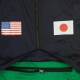 giacca a vento infilabile uomo flags anorak jacket FRENCH NAVY