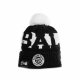 cappello pom pom uomo nfl 20 sport knit balrav BLACK/WHITE