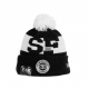 cappello pom pom uomo nfl 20 sport knit saf49e BLACK/WHITE