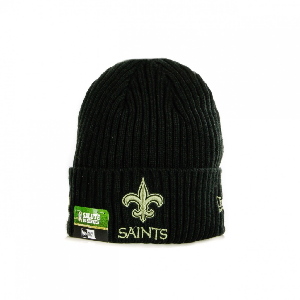 cappello uomo nfl 20 salute to service knit neosai BLACK/ARMY GREEN