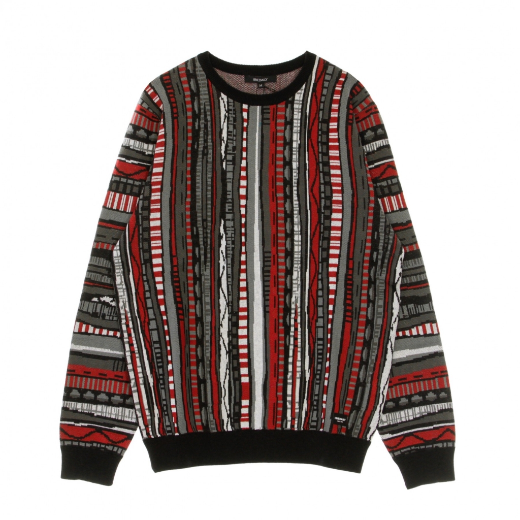 maglione leggero uomo theodore knit ANTHRA RED