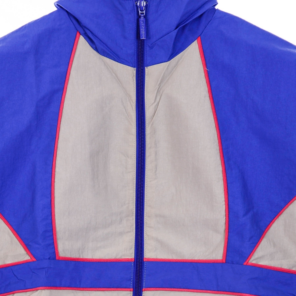 giacca tuta donna big trefoil track top ROYAL BLUE/TRACE KHAKI/POWER PINK