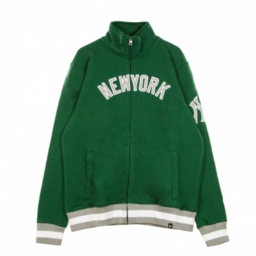 giacca tuta uomo mlb legendary track jacket neyyan DARK GREEN/WHITE