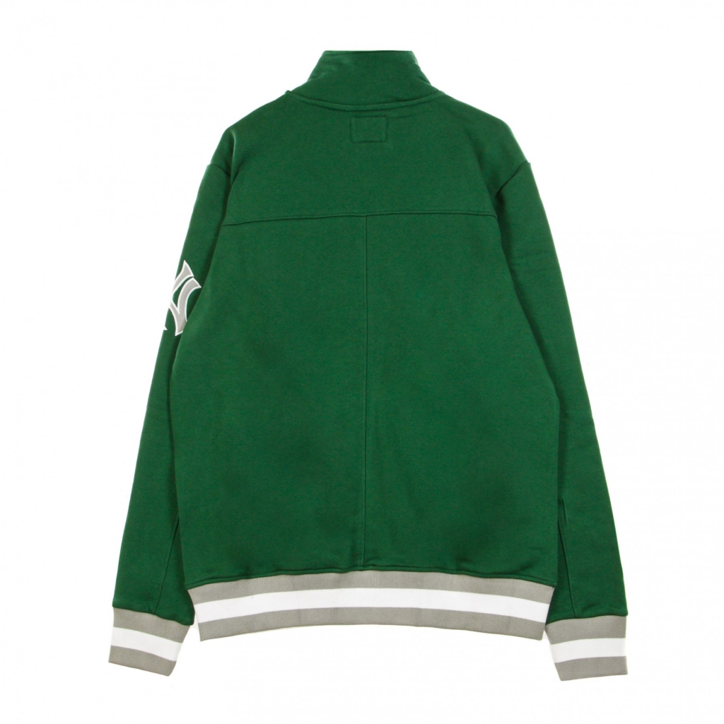 giacca tuta uomo mlb legendary track jacket neyyan DARK GREEN/WHITE