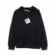 felpa leggera cappuccio uomo jumpman fleece hoodie BLACK/WHITE