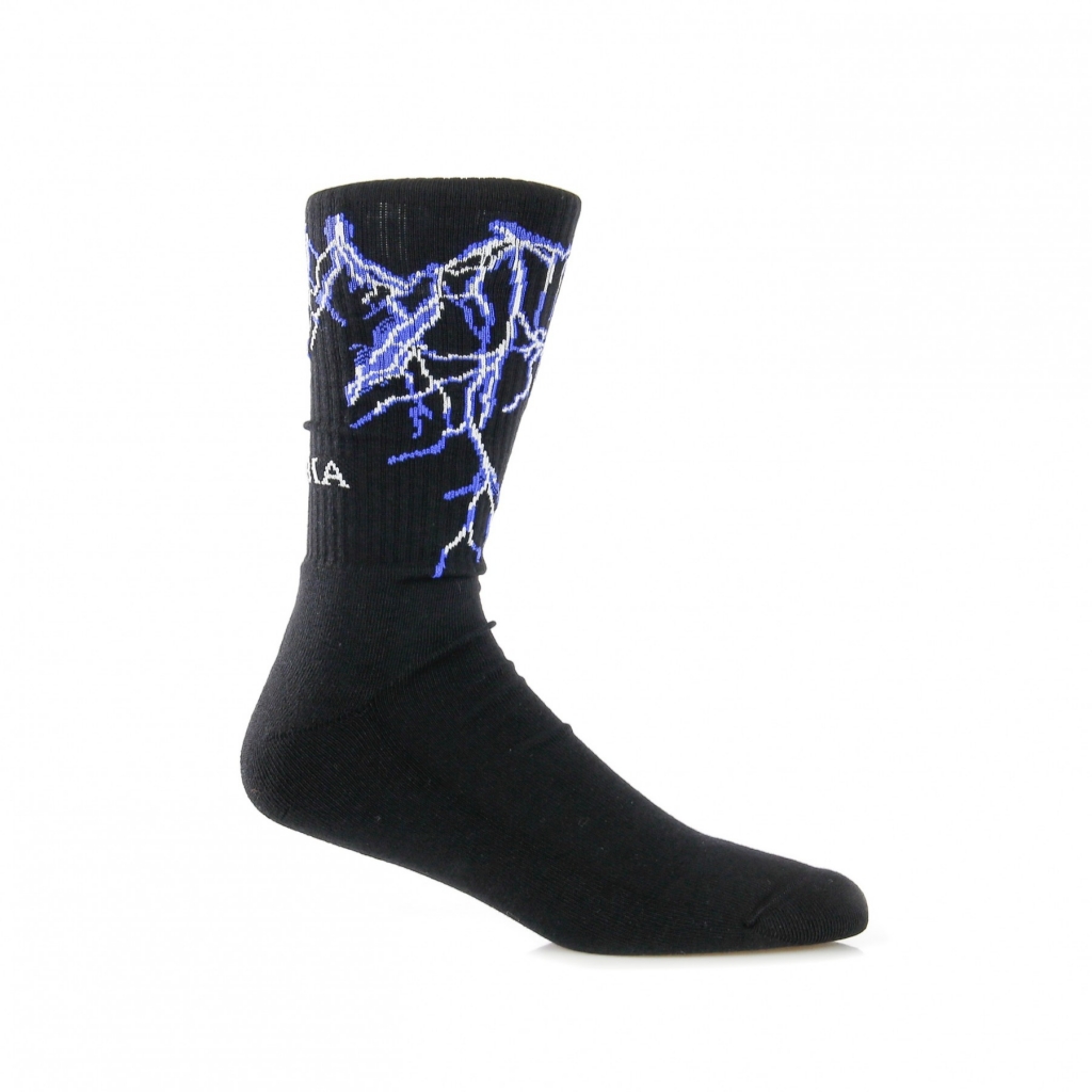 calza media uomo blue lightning BLUE/BLACK