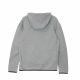 felpa leggera cappuccio uomo m sportswear tech fleece half zip hoodie DK GREY HEATHER/BLACK