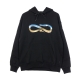 felpa leggera cappuccio uomo logo desert hoodie BLACK