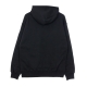 felpa leggera cappuccio uomo logo desert hoodie BLACK