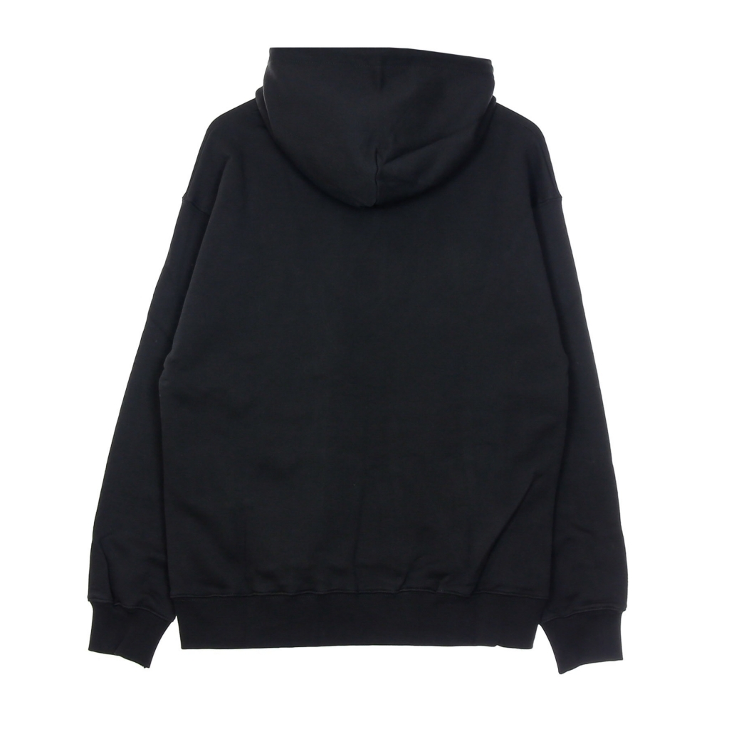 felpa leggera cappuccio uomo logo desert hoodie BLACK