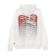 felpa leggera cappuccio uomo ribs biggie hoodie WHITE