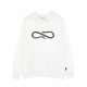 felpa leggera cappuccio uomo logo hoodie WHITE