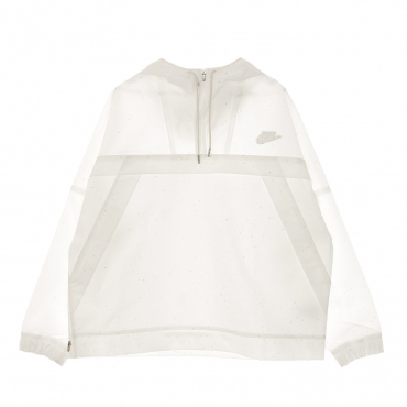 giacca a vento infilabile donna w sportswear jacket anorak trpnt earth day WHITE/WHITE