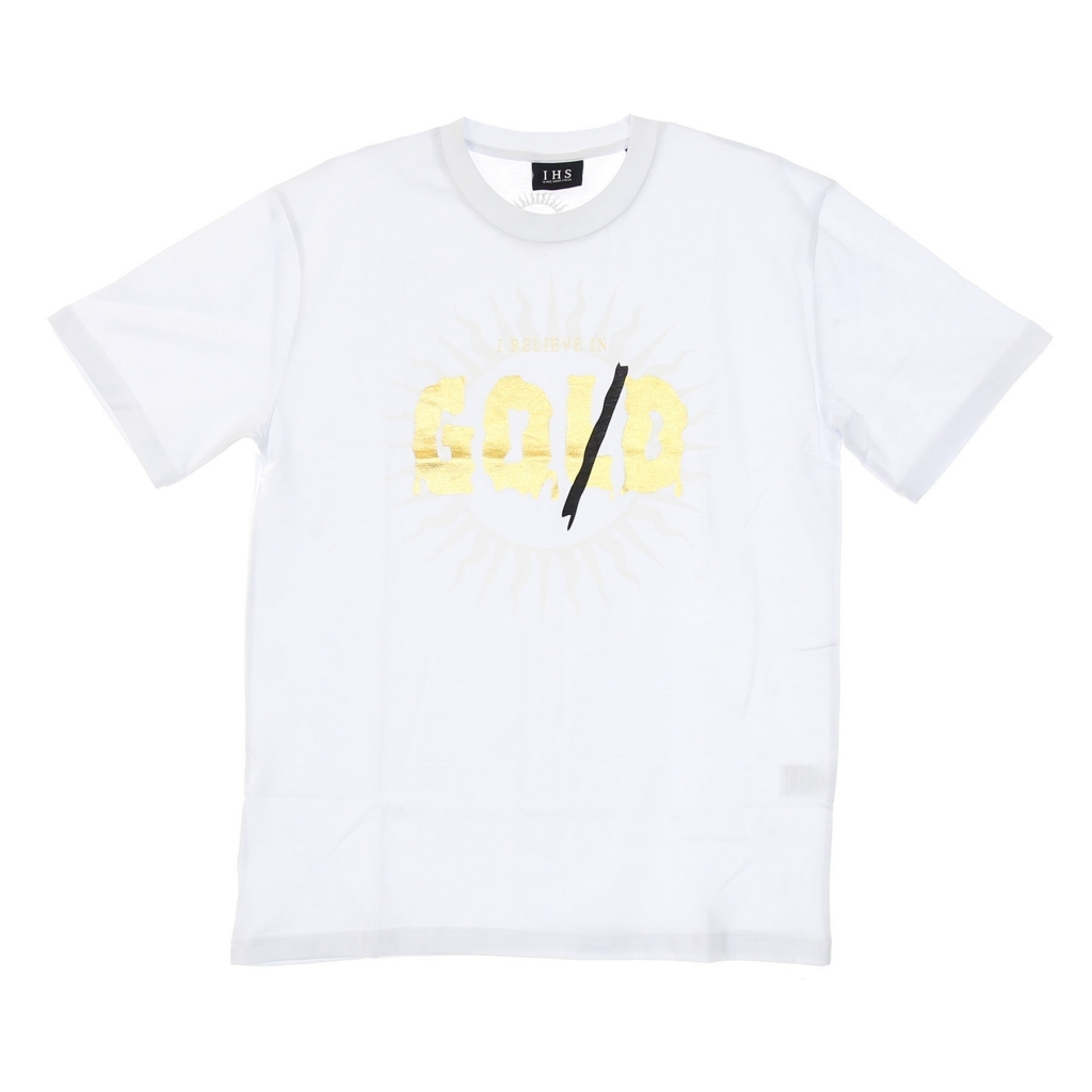  uomo god gold tee WHITE