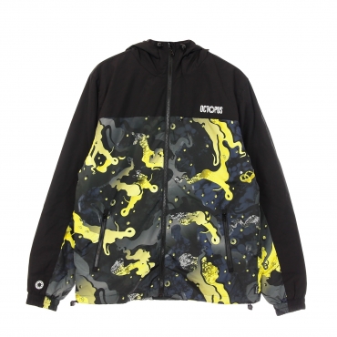 giubbotto uomo camo hood jacket YELLOW/BLACK