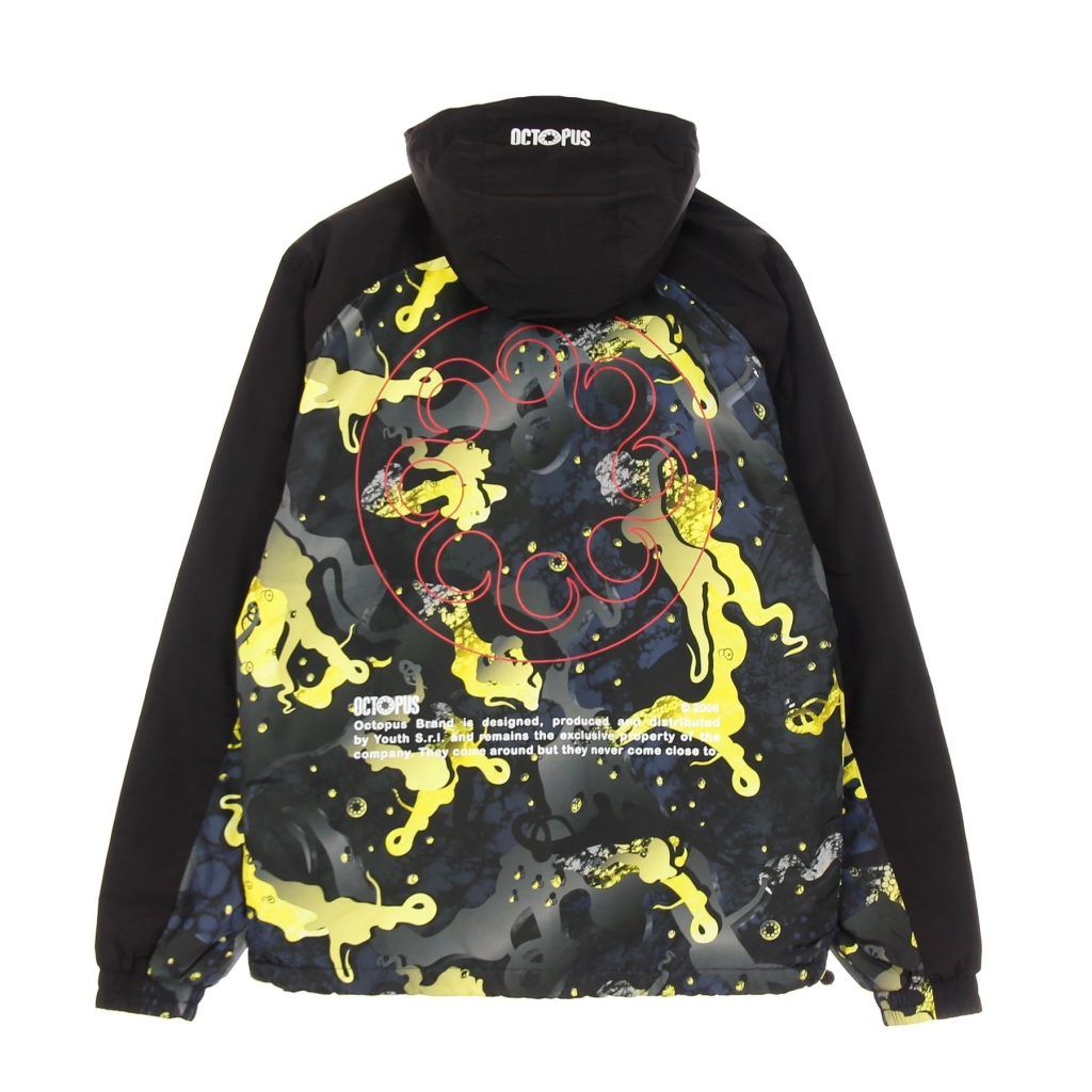 giubbotto uomo camo hood jacket YELLOW/BLACK