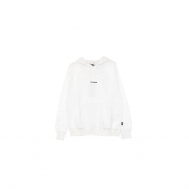 felpa leggera cappuccio uomo ribs hoodie WHITE